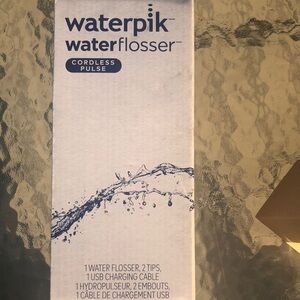 Waterpik Cordless Pulse Water Flosser - White/Blue